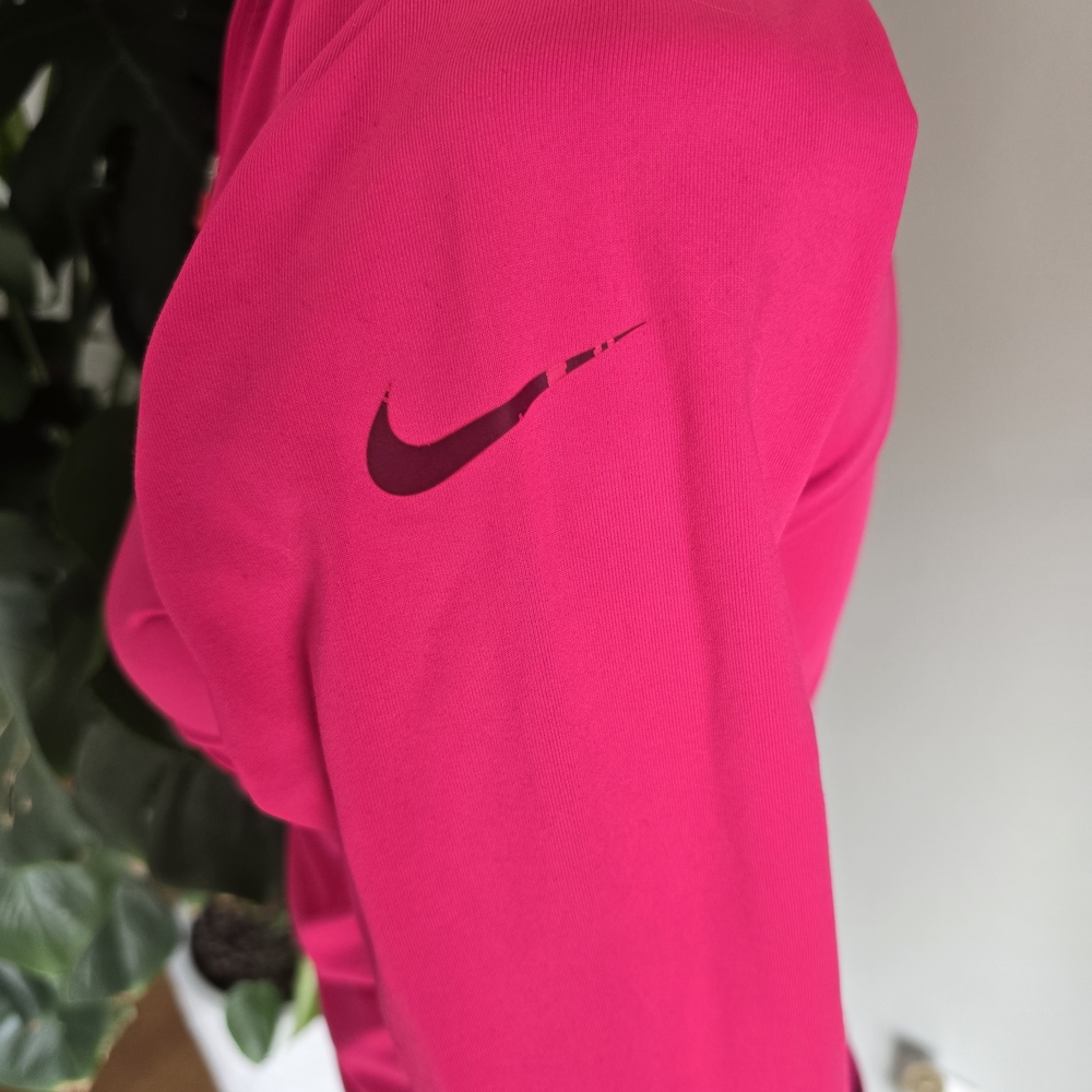 Nike Women's Bright Pink Half Zip - Picture 2 of 5